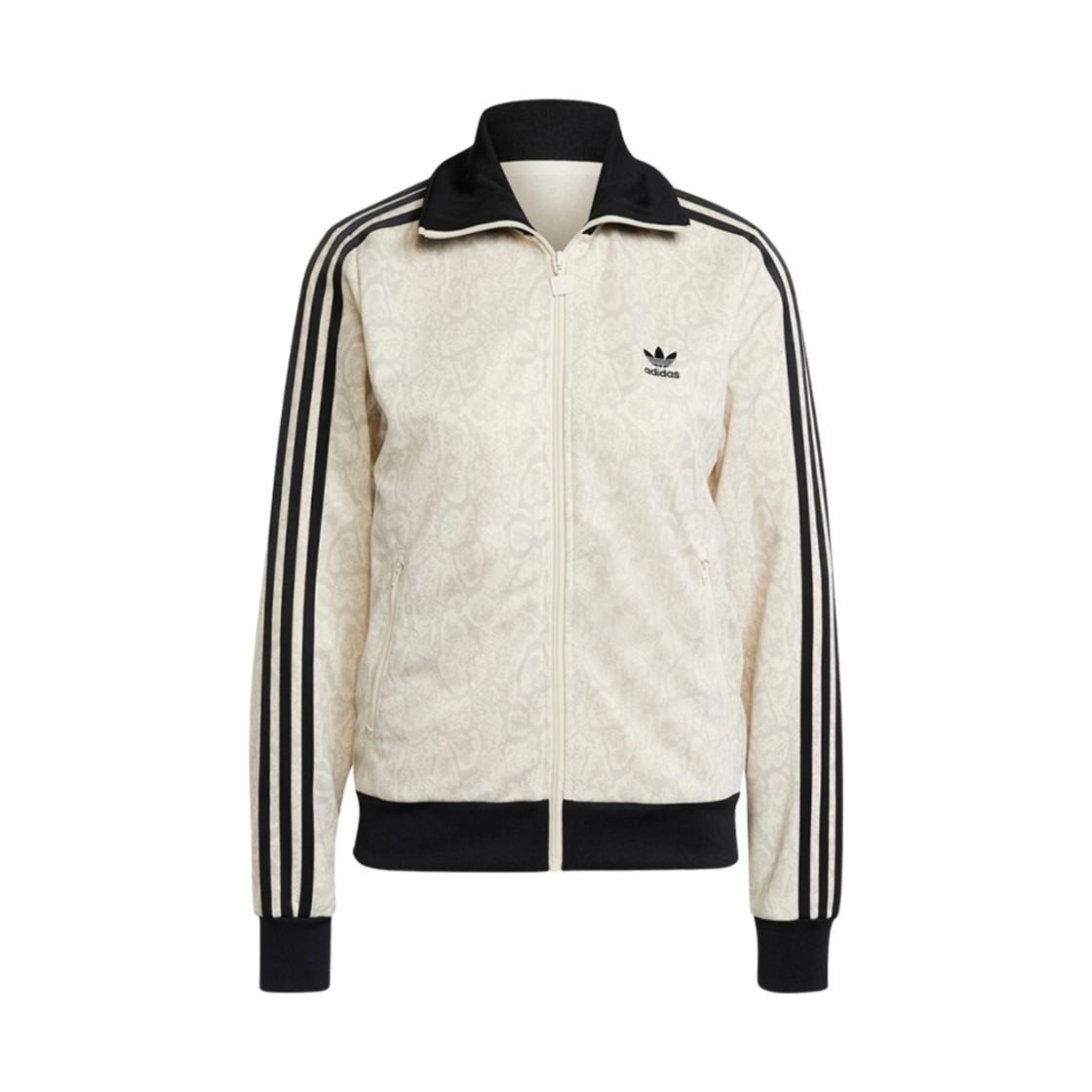 JI8403 (W) Adidas Snake Firebird Track Top Wonder White Multicolor - US Sizing
