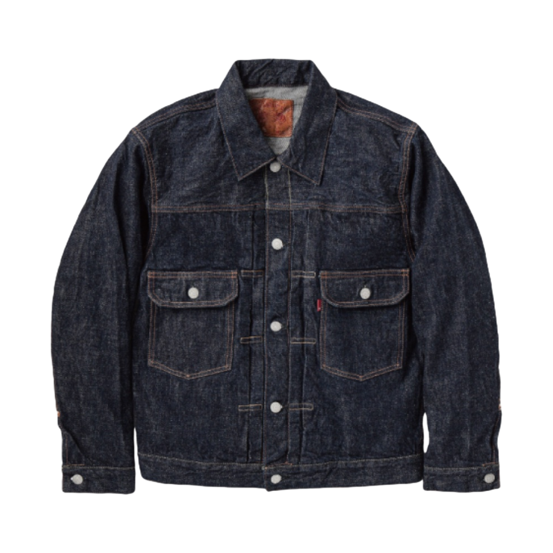 풀카운트 2102XXW-20 타입 2 데님 자켓 헤비 온즈 원 워시 인디고 블루(Fullcount 2102XXW-20 Type 2 Denim Jacket Heavy oz One Wash Indigo Blue)