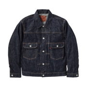 Fullcount 2102XXW-20 Type 2 Denim Jacket Heavy oz One Wash Indigo Blue