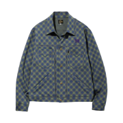 Needles Penny Jean Jacket Blue Olive