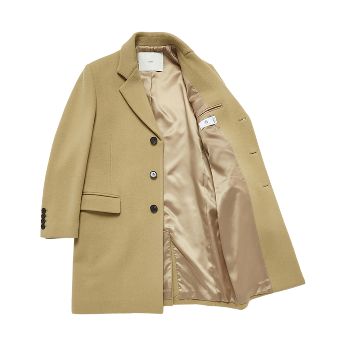 던스트 에센셜 울 싱글 코트 카멜(Dunst Essential Wool Single Coat Camel) - 3