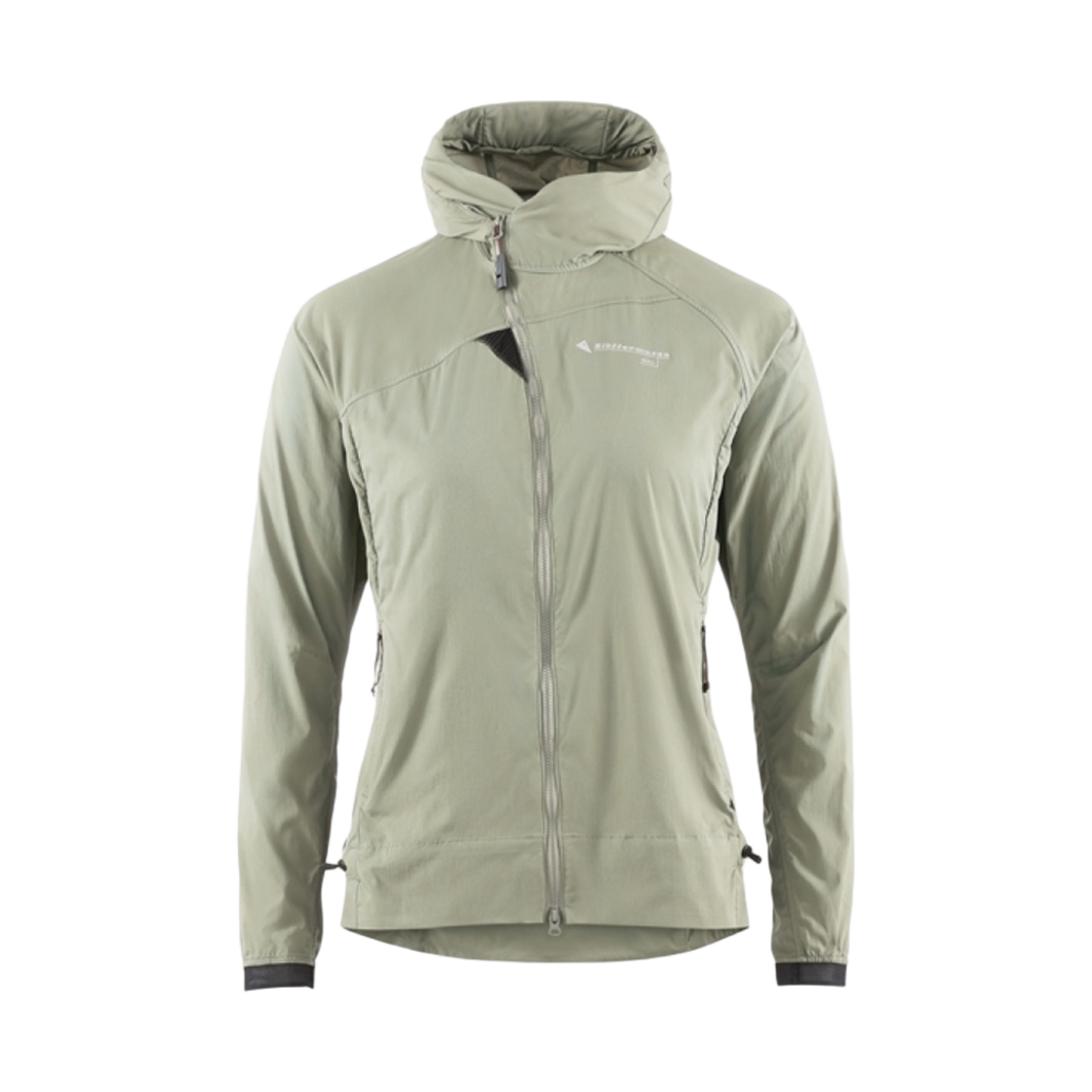 10652W11-575 (W) Klattermusen Nal Hooded Windbreaker Jacket Swamp Green