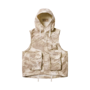 Palace x Engineered Garments Hooded Vest Ripstop Print - 25SS