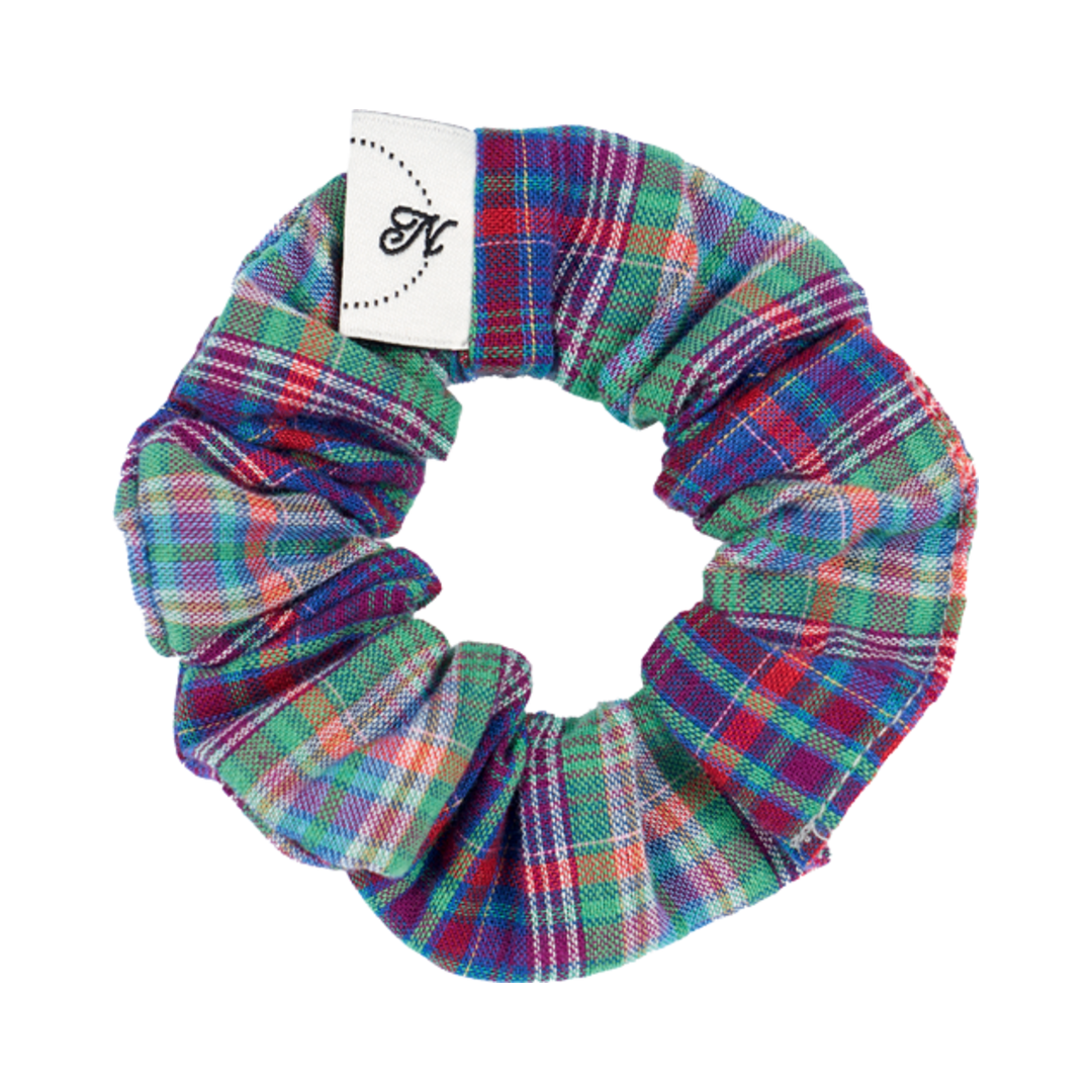 엔프프 플래드 스크런치 미니 그린