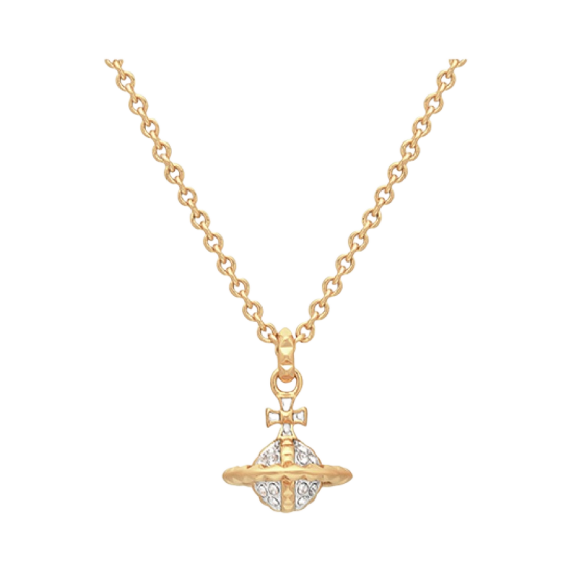 63020051/630203EF-R115/02R115 Vivienne Westwood Small Mayfair Pendant Gold