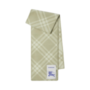 Burberry Check Wool Muffler Hunter