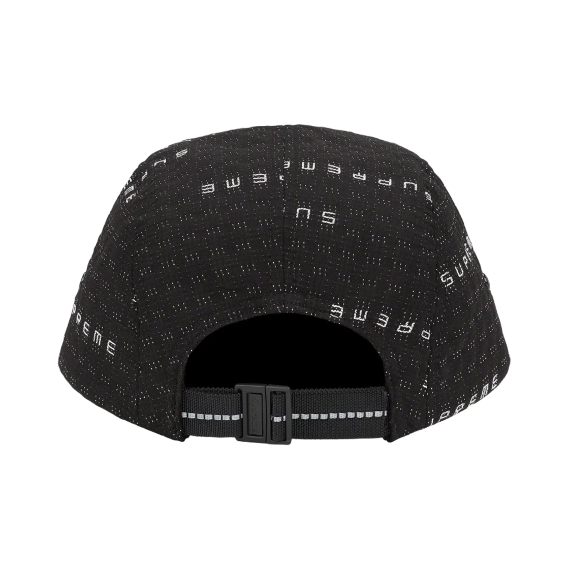 슈프림 스티치 자카드 캠프캡 블랙 - 22SS(Supreme Stitch Jacquard Camp Cap Black - 22SS) - 2