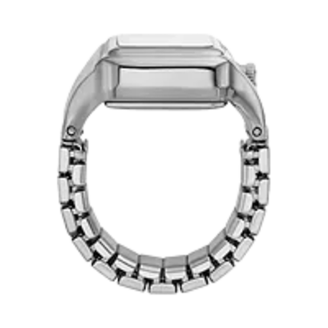(W) 파슬 라켈 워치 링 쿼츠 투핸드 14mm 스테인리스 스틸 실버((W) Fossil Raquel Watch Ring Quartz Two-Hand 14mm Stainless Steel Silver) - 2