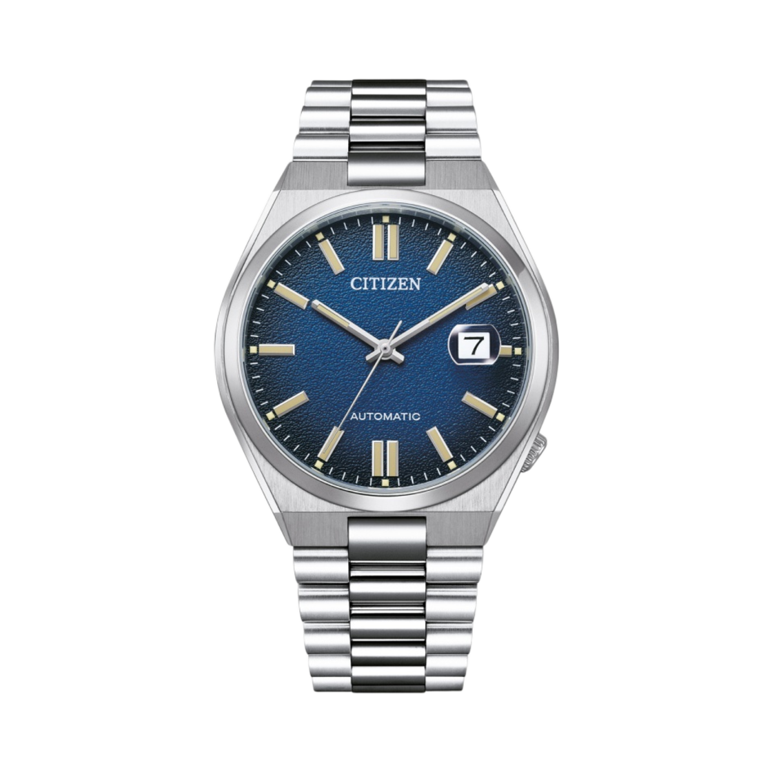 시티즌 츠요사 메카니컬 오토매틱 40mm 스테인리스 스틸 블루 실버(Citizen Tsuyosa Mechanical Automatic 40mm Stainless Steel Blue Silver)