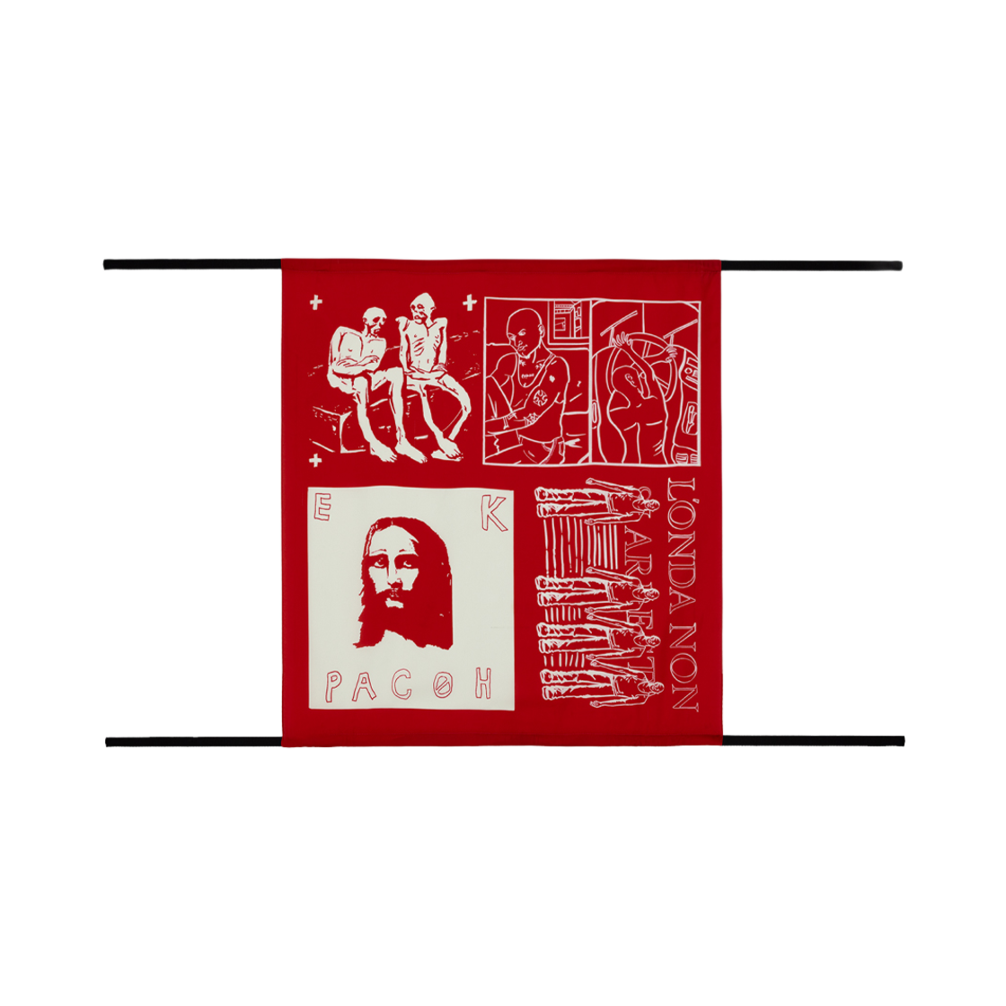 에크라손 파코 애니웨어 스카프 레드(Ecrzn Pacoh Anywear Scarf Red)