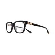 Chrome Hearts Cox Ucker Black 18K Gold Plated