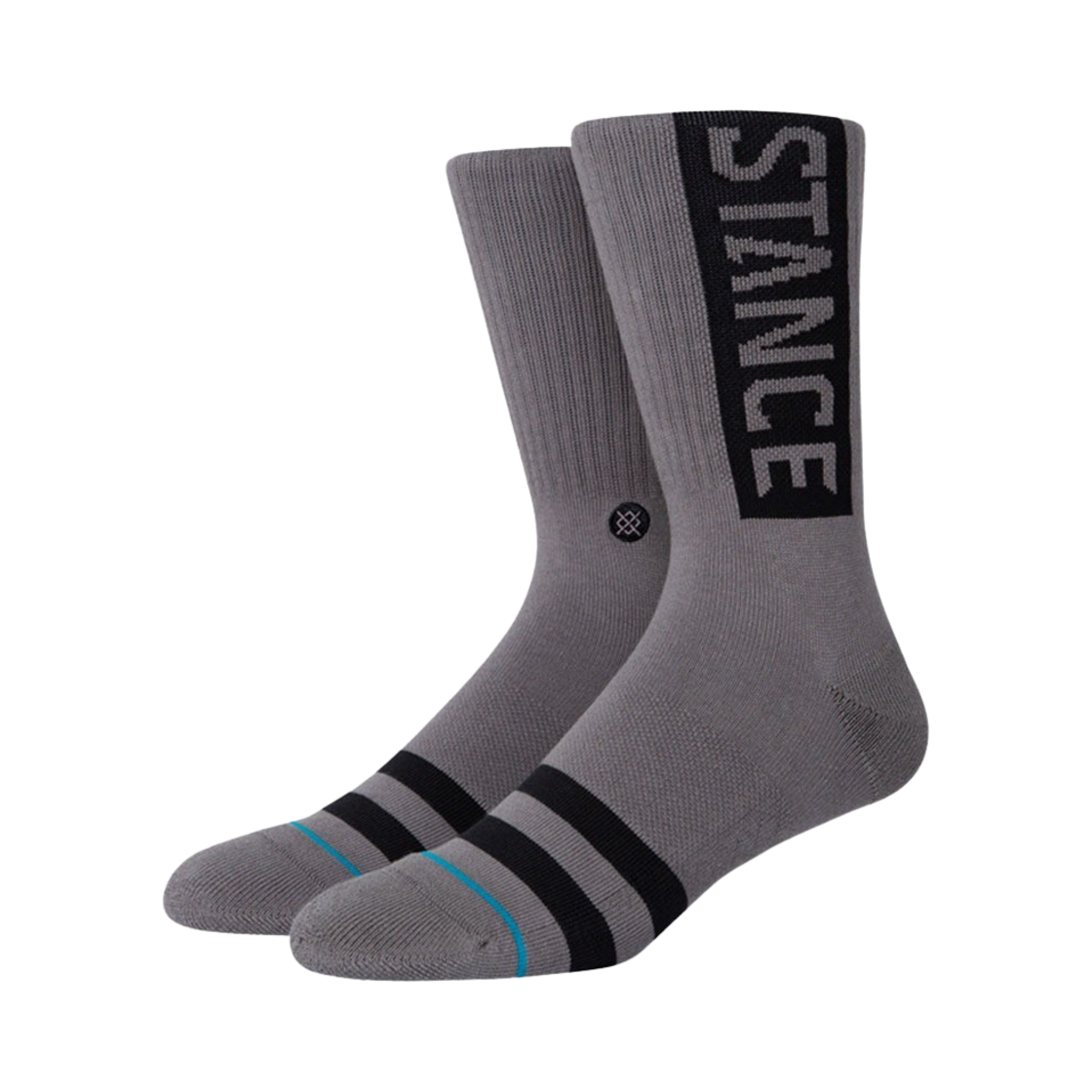 스탠스 오리지널 크루 그래파이트