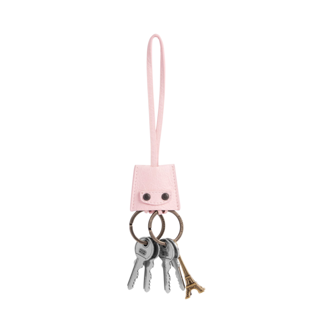 7956412ABEV5723 (W) Balenciaga Le City Charm Eiffel Petal Pink