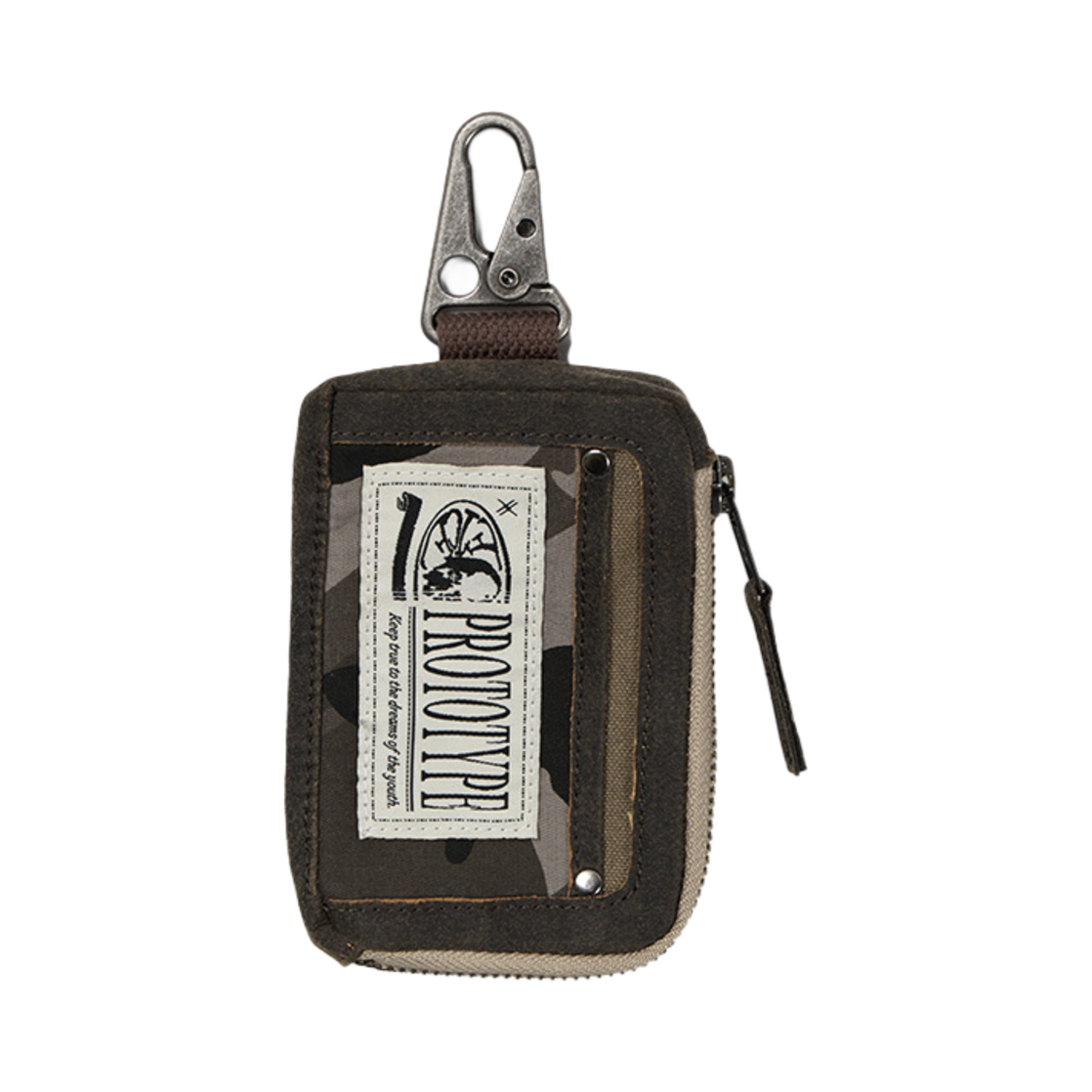 이티씨이 프로토타입 파우치 키링 2.0 브라운(ETCE Prototype Pouch Keyring 2.0 Brown)