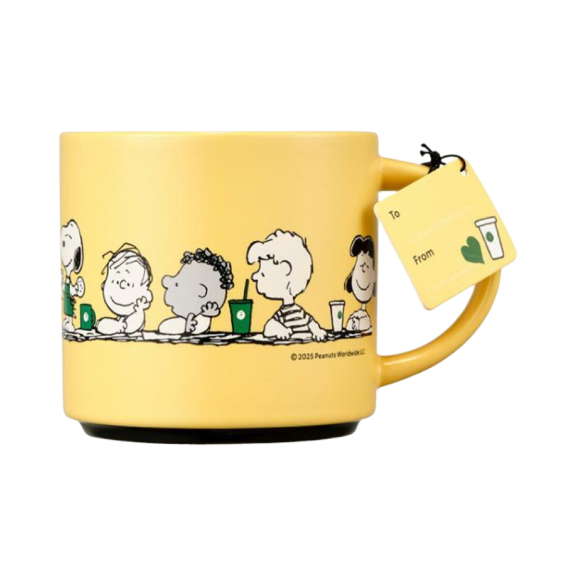 스타벅스 x 피너츠 프렌드쉽 머그 옐로우 414ml(Starbucks x Peanuts Friendship Mug Yellow 414ml)