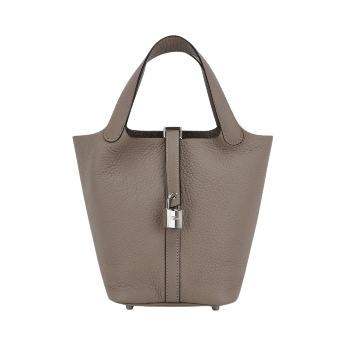 에르메스 피코탄 락 18 백 클레망스 & 팔라듐 하드웨어 그리 뚜르뜨렐(Hermes Picotin Lock 18 Bag Clemence & Palladium Gris Tourterelle) - 1