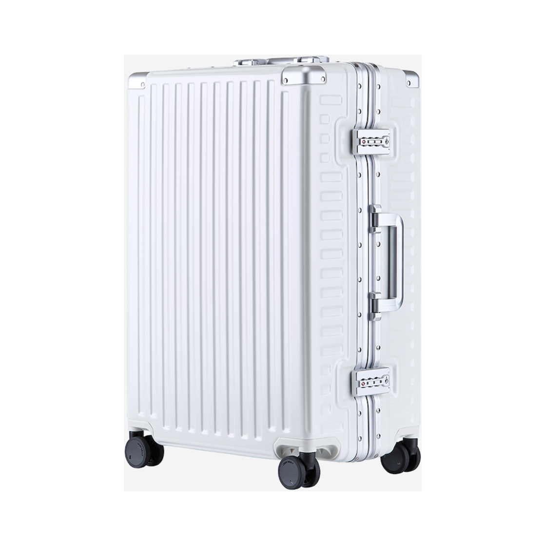 LV-QUADY-24-WHITE LEAD VAULT Quady Suitcase 24Inch White - 대표 이미지 #1