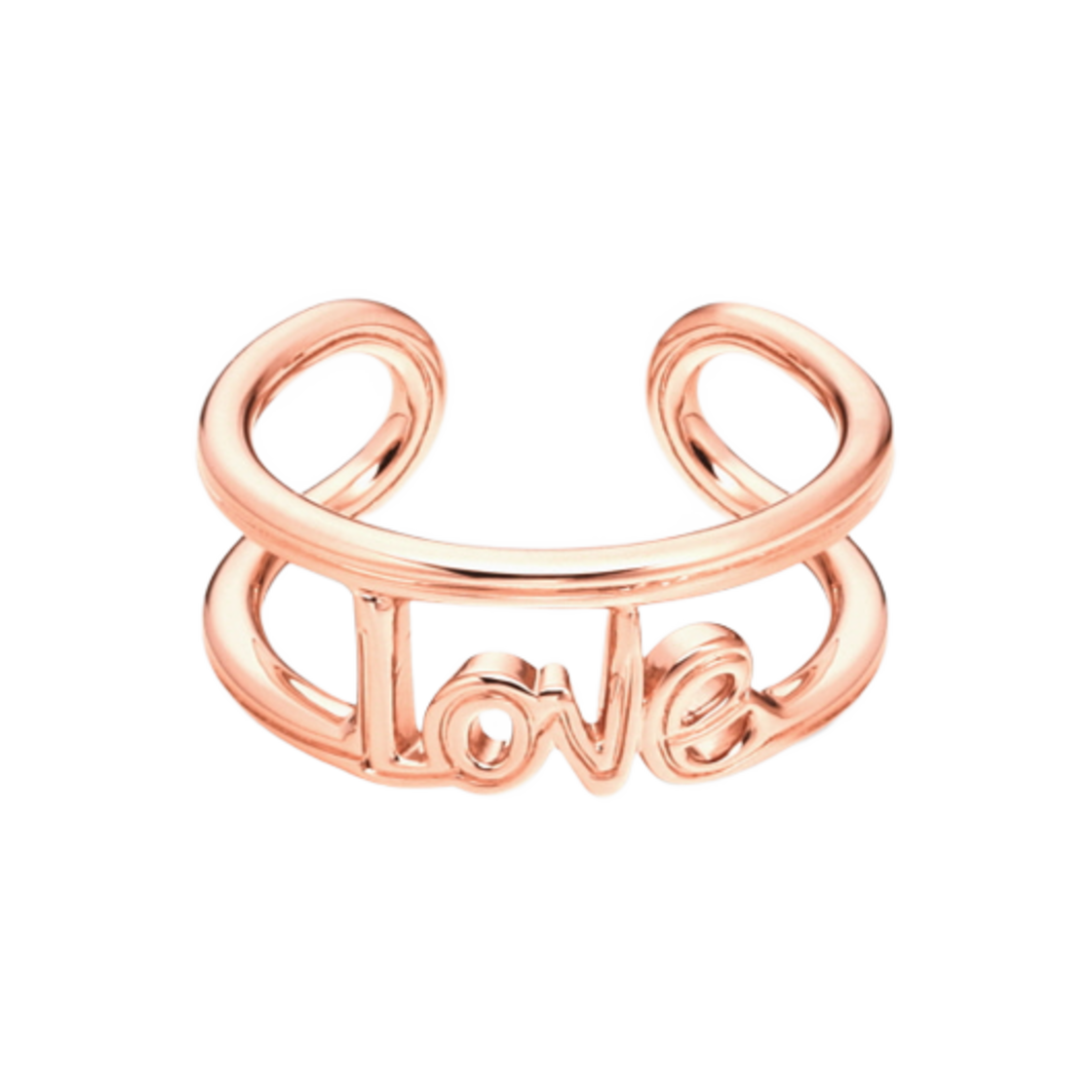 (W) 판도라 미 러브 오픈 링 로즈 골드 플래팅((W) Pandora ME Love Open Ring Rose Gold Plated) - 1