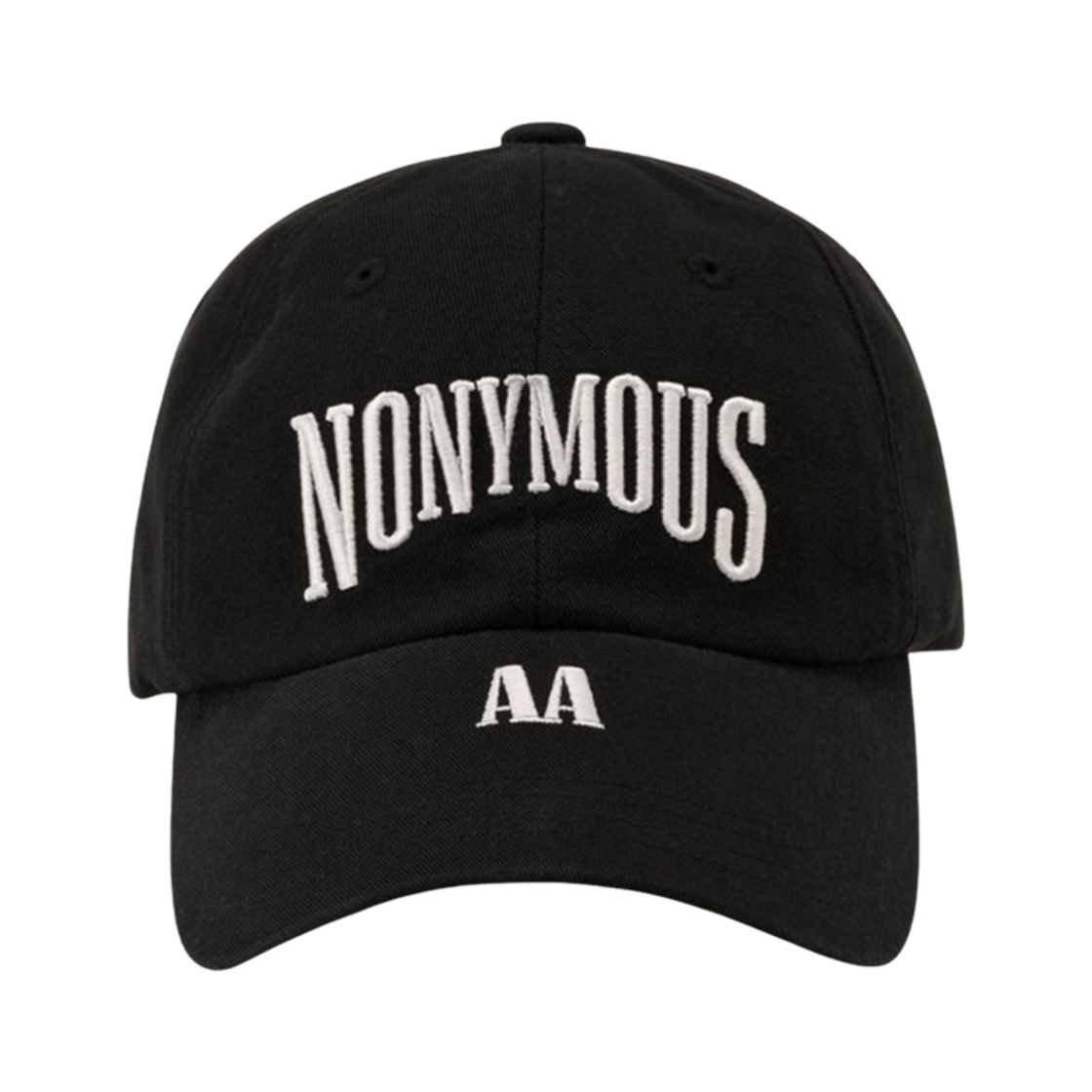 나니머스에이에이 아치 캡 블랙(Nonymous Aa Arch Cap Black)