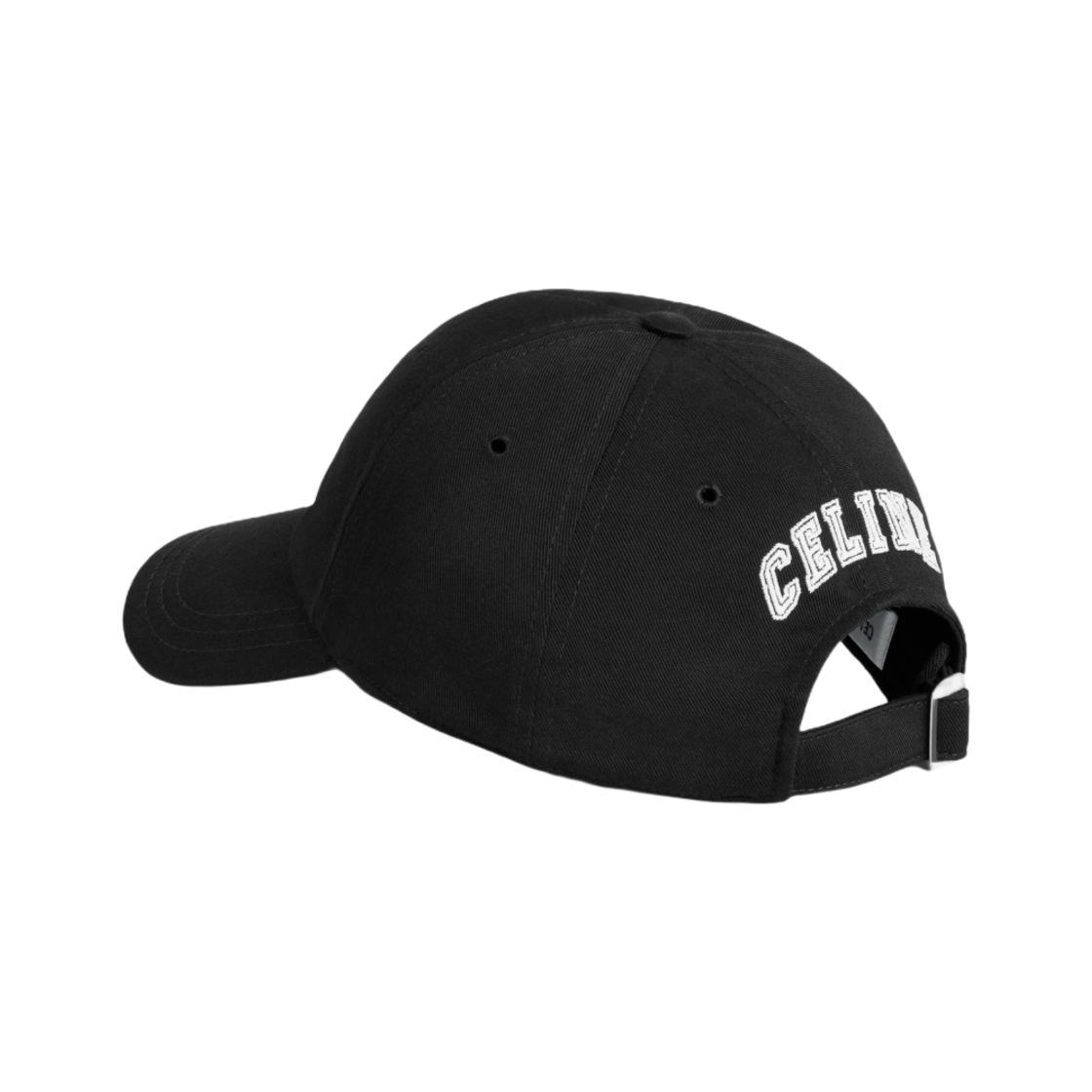 셀린느 코튼 소프트 베이스볼 캡 블랙(Celine Soft Baseball Cap in Cotton Black) - 3