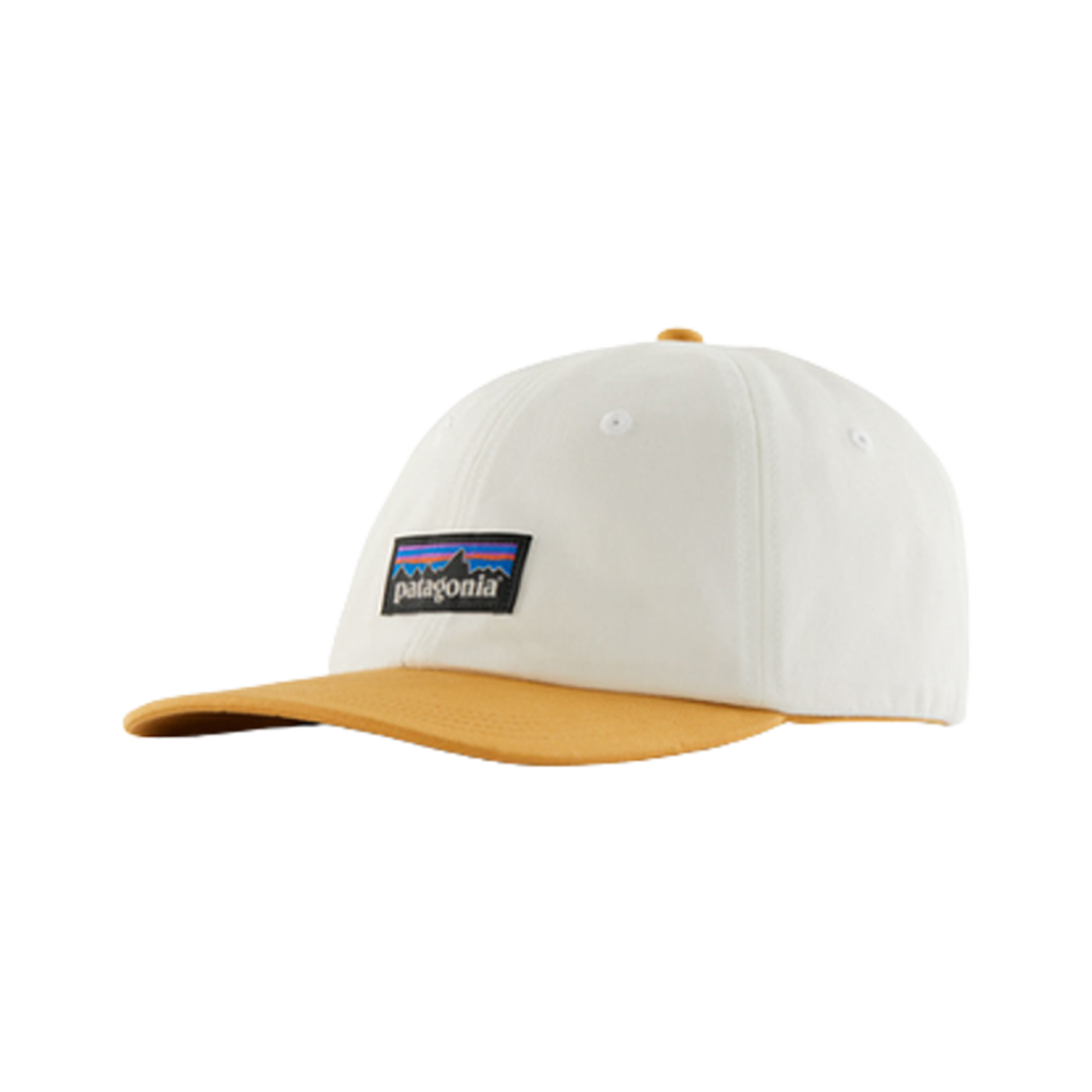 38296 Patagonia P-6 Label Trad Cap Birch White