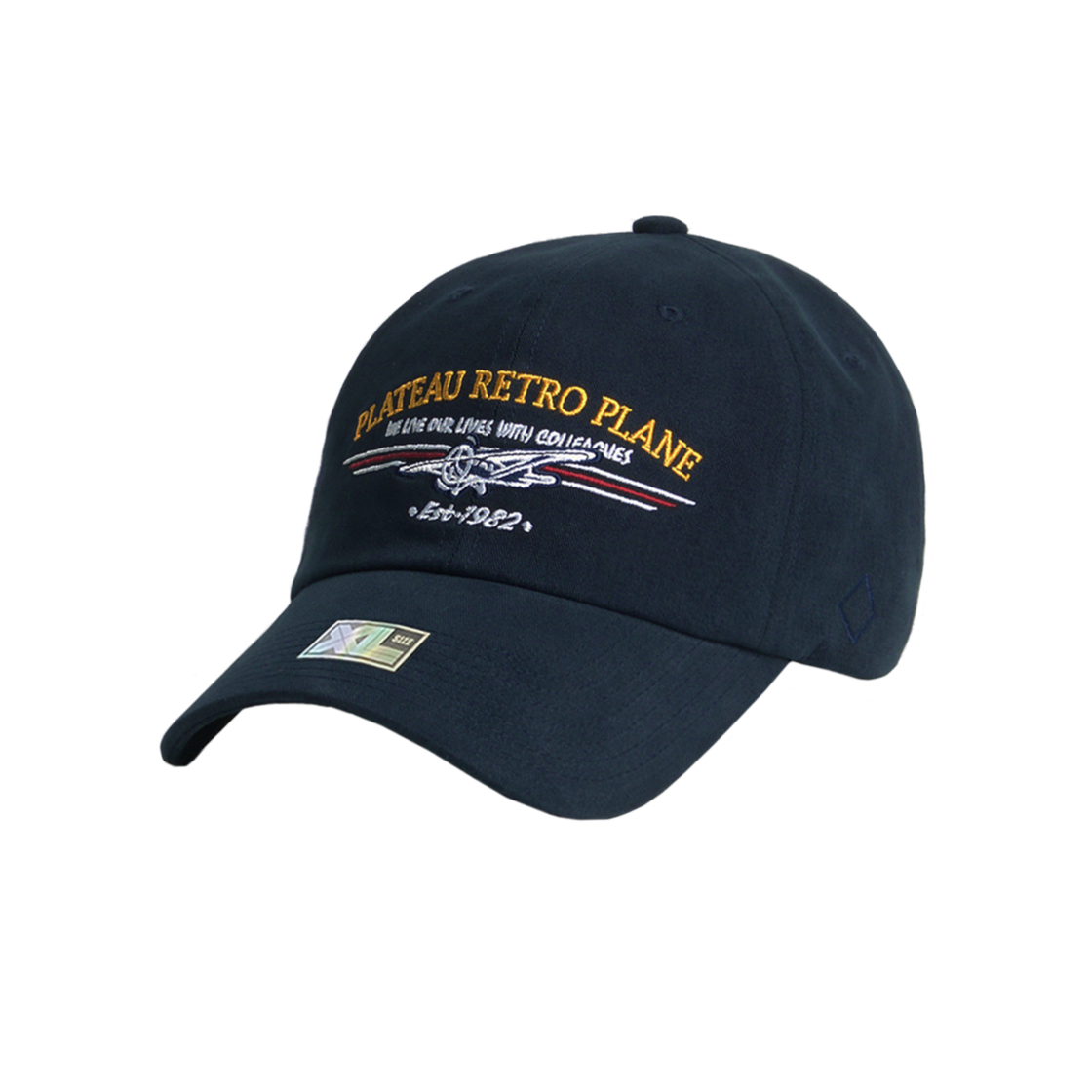 XL101 PLATEAU BIG SIZE BALLCAP XL RP VTG CAP NAVY