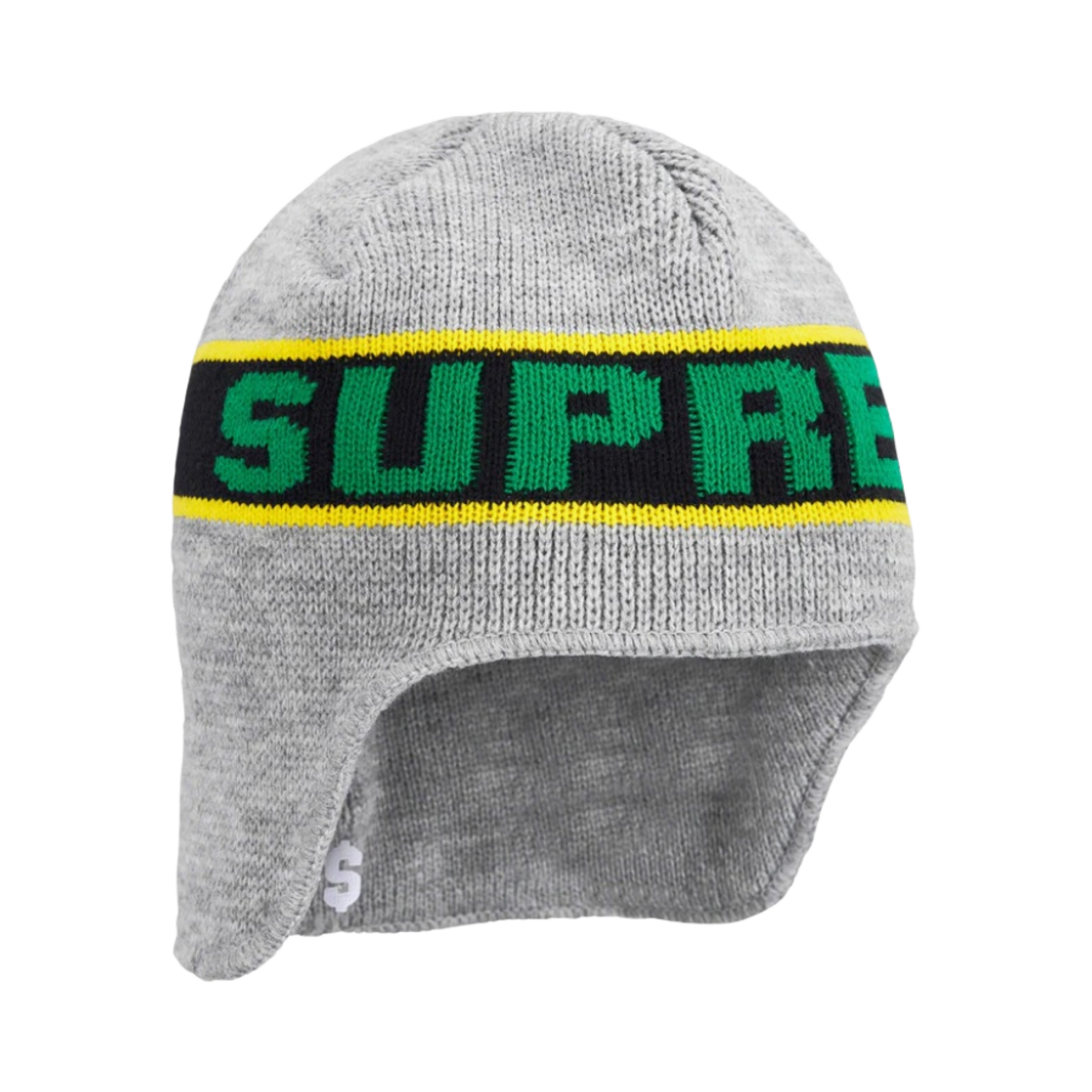슈프림 이어플랩 비니 헤더 그레이 - 23FW