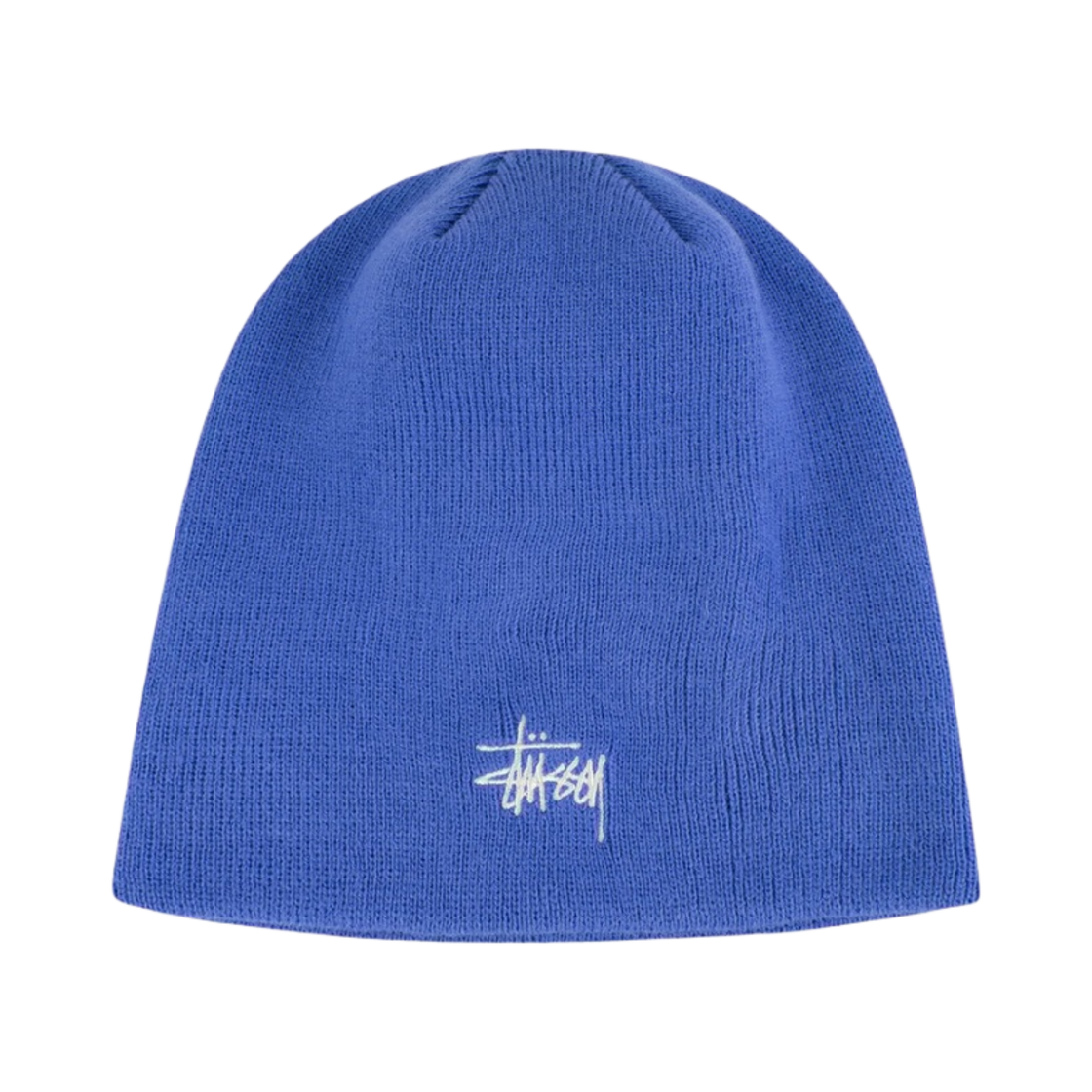 스투시 베이직 스컬캡 비니 인디고