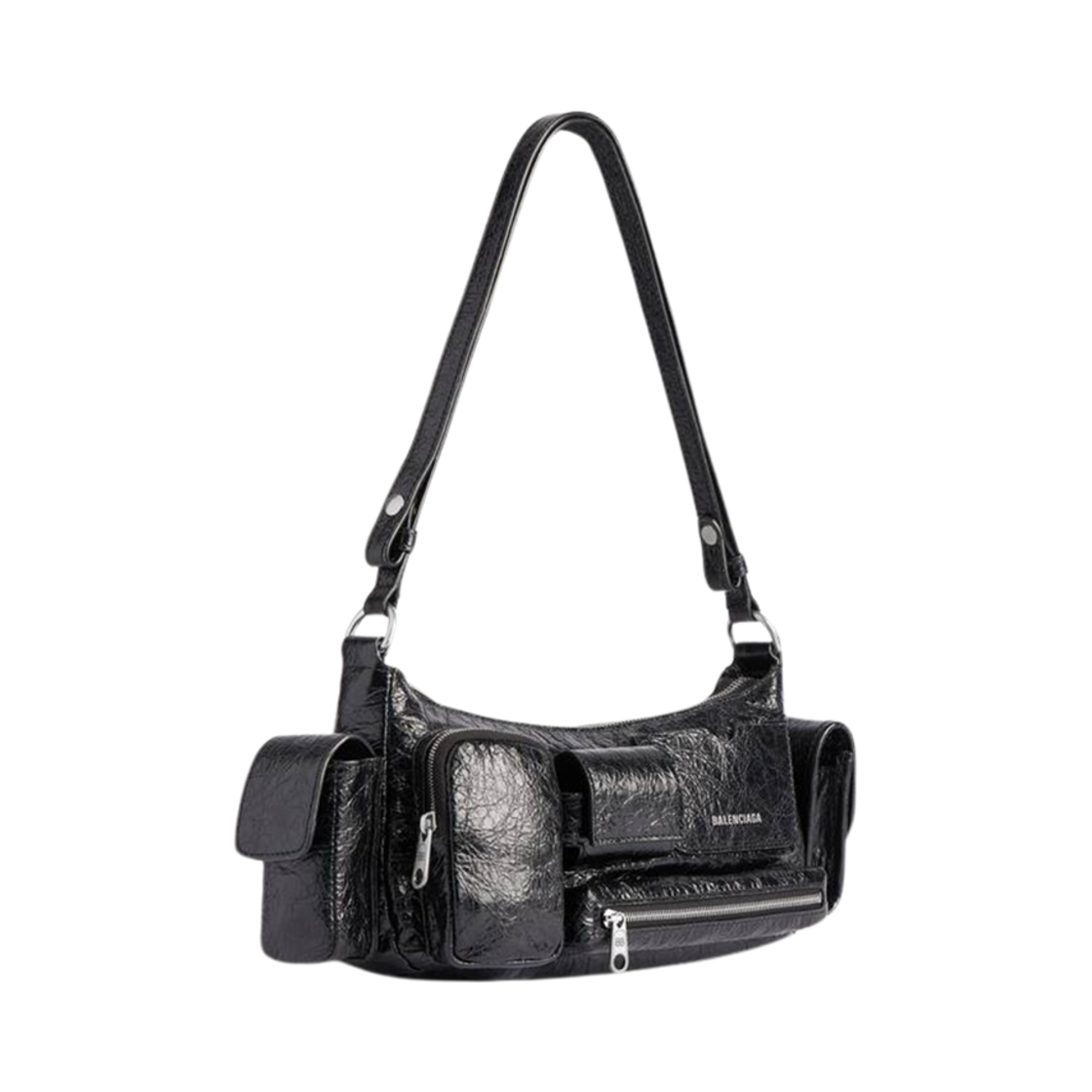 발렌시아가 슈퍼비지 크로스바디백 블랙(Balenciaga Superbusy Crossbody Bag Black) - 2