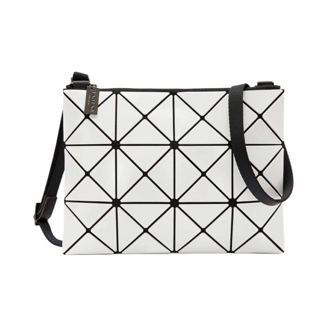 AG056-01 Bao Bao Issey Miyake Lucent Crossbody Bag White
