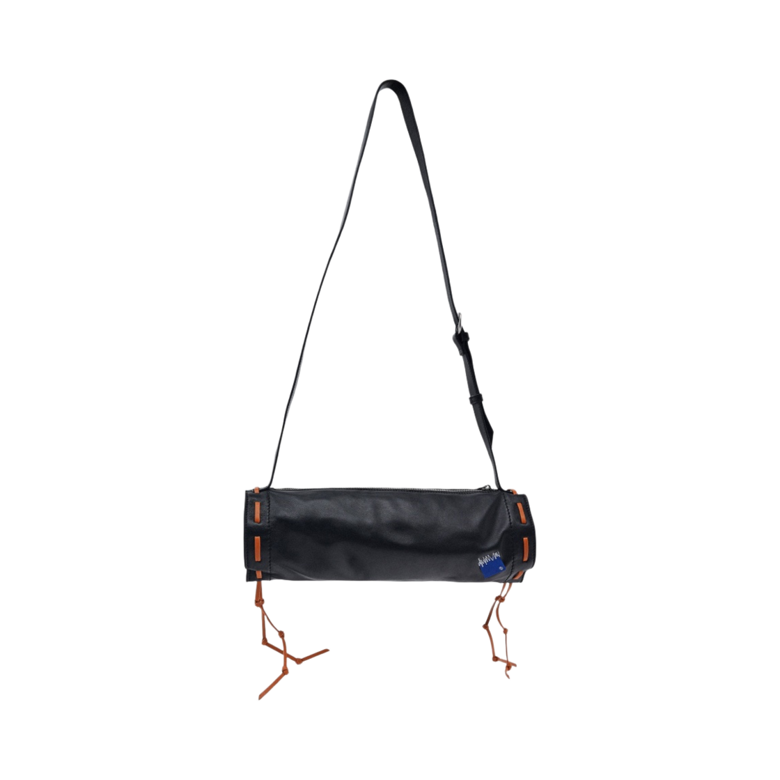 아더에러 x 자라 스티치 레더 크로스바디백 블랙(Ader Error x Zara Stitch Leather Crossbody Bag Black)