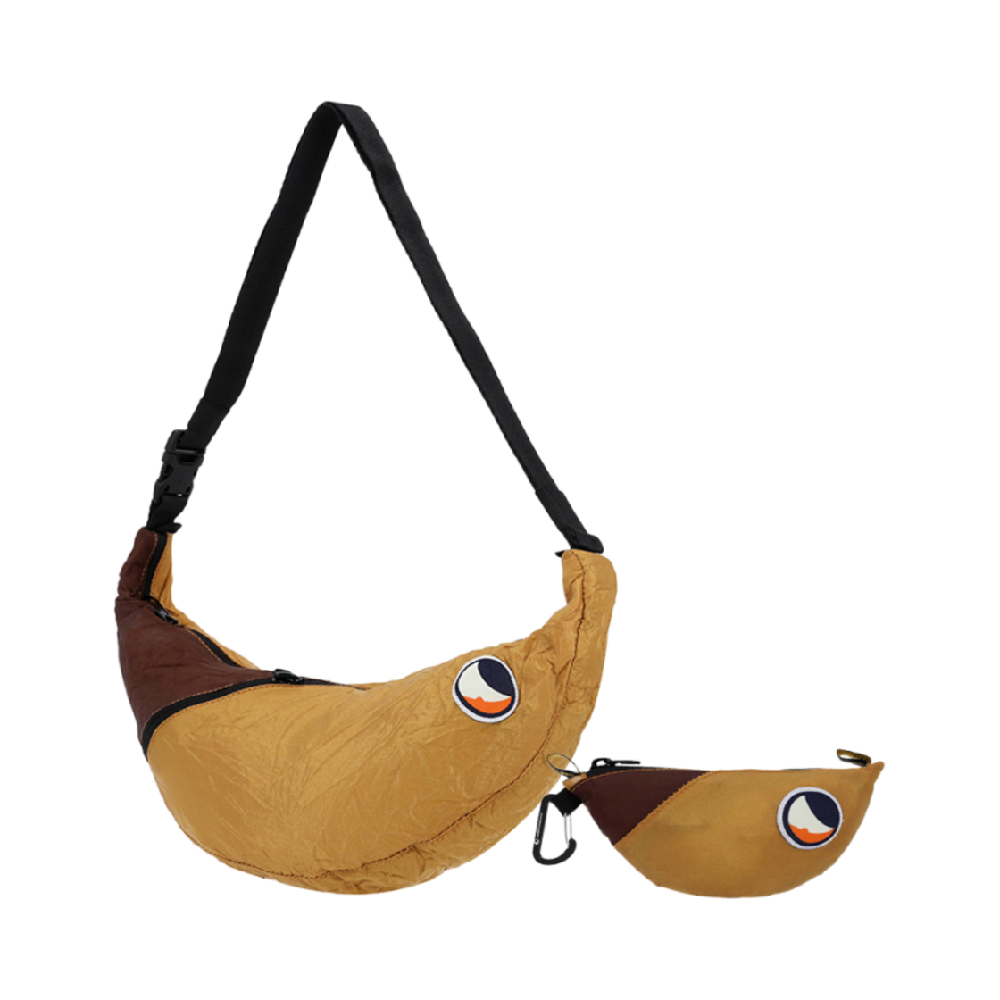 TMSLB7004 Ticket To The Moon Sling Bag Sand Chocolate