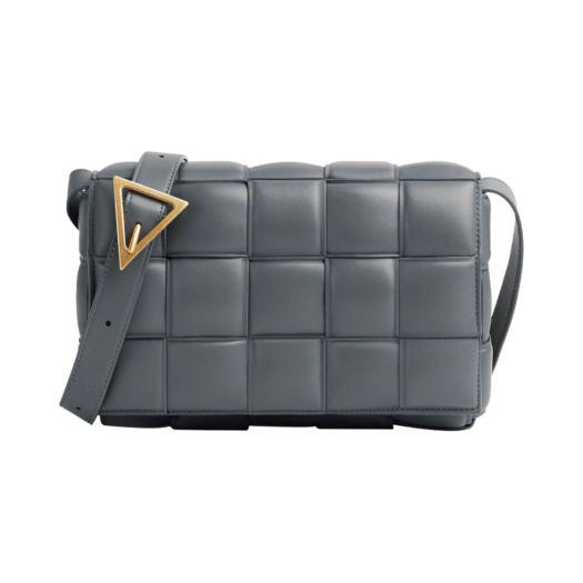 Bottega Veneta Padded Leather Cassette Thunder