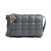 Bottega Veneta Padded Leather Cassette Thunder