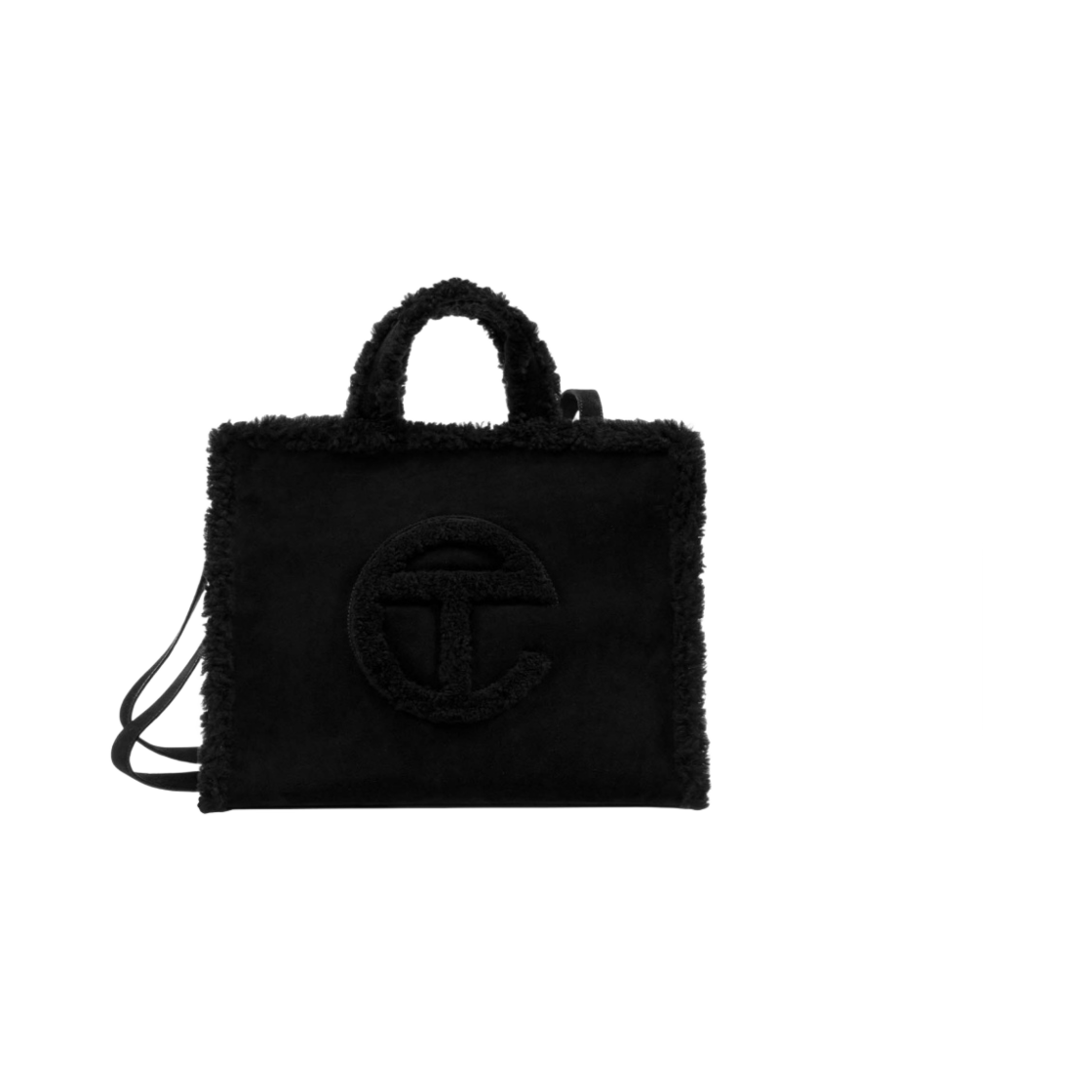 텔파 x 어그 미디움 쇼핑백 블랙(Telfar x UGG Medium Shopping Bag Black) - 1