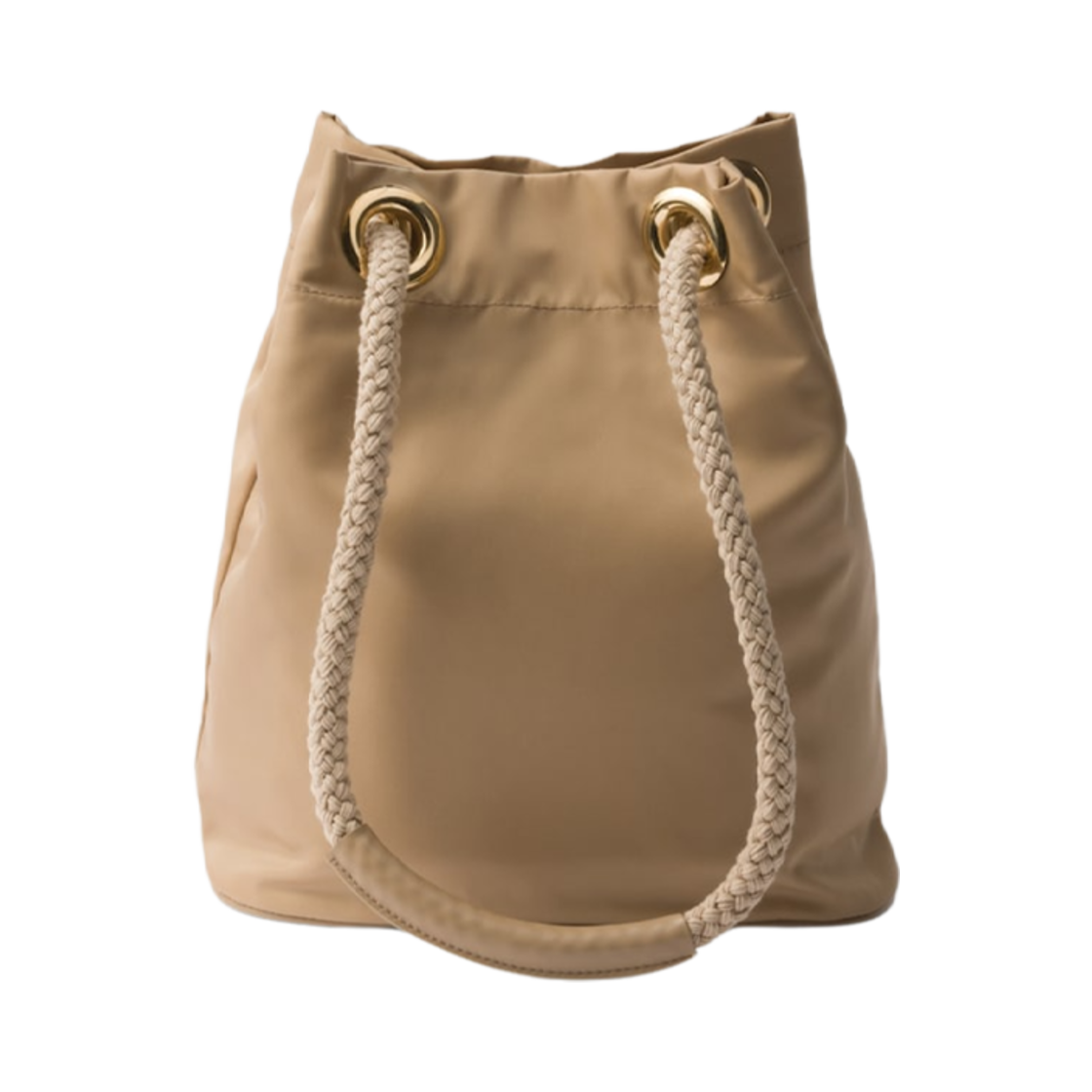 프라다 마리너 리나일론 스몰 버킷백 카멜 브라운(Prada Mariner Re-Nylon Small Bucket Bag Camel Brown) - 2