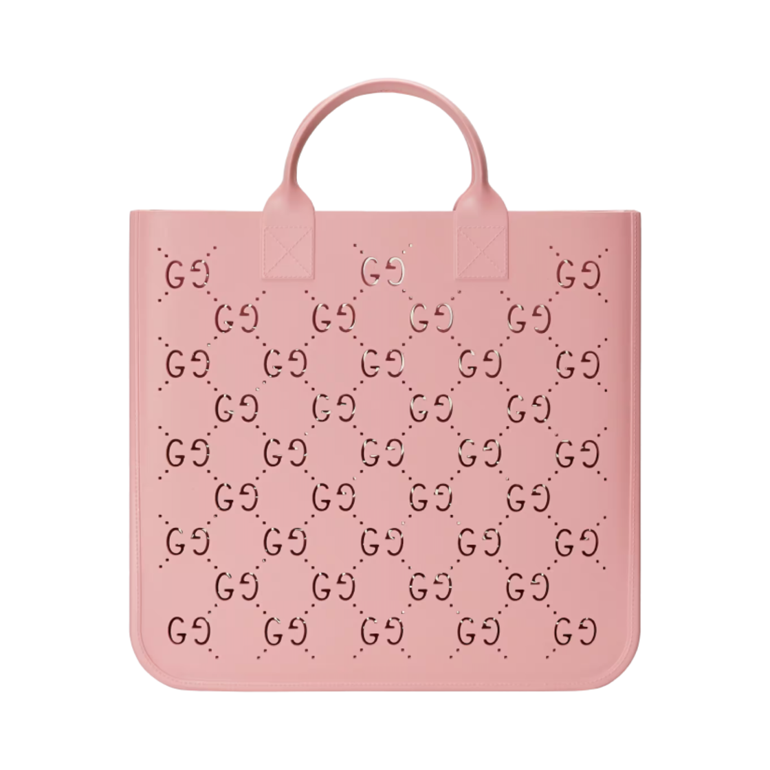 (키즈) 구찌 GG 러버 토트백 핑크((Kids) Gucci GG Rubber Tote Bag Pink) - 3