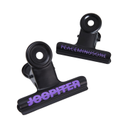 Peaceminusone x Joopiter Bulldog Clip Set Black