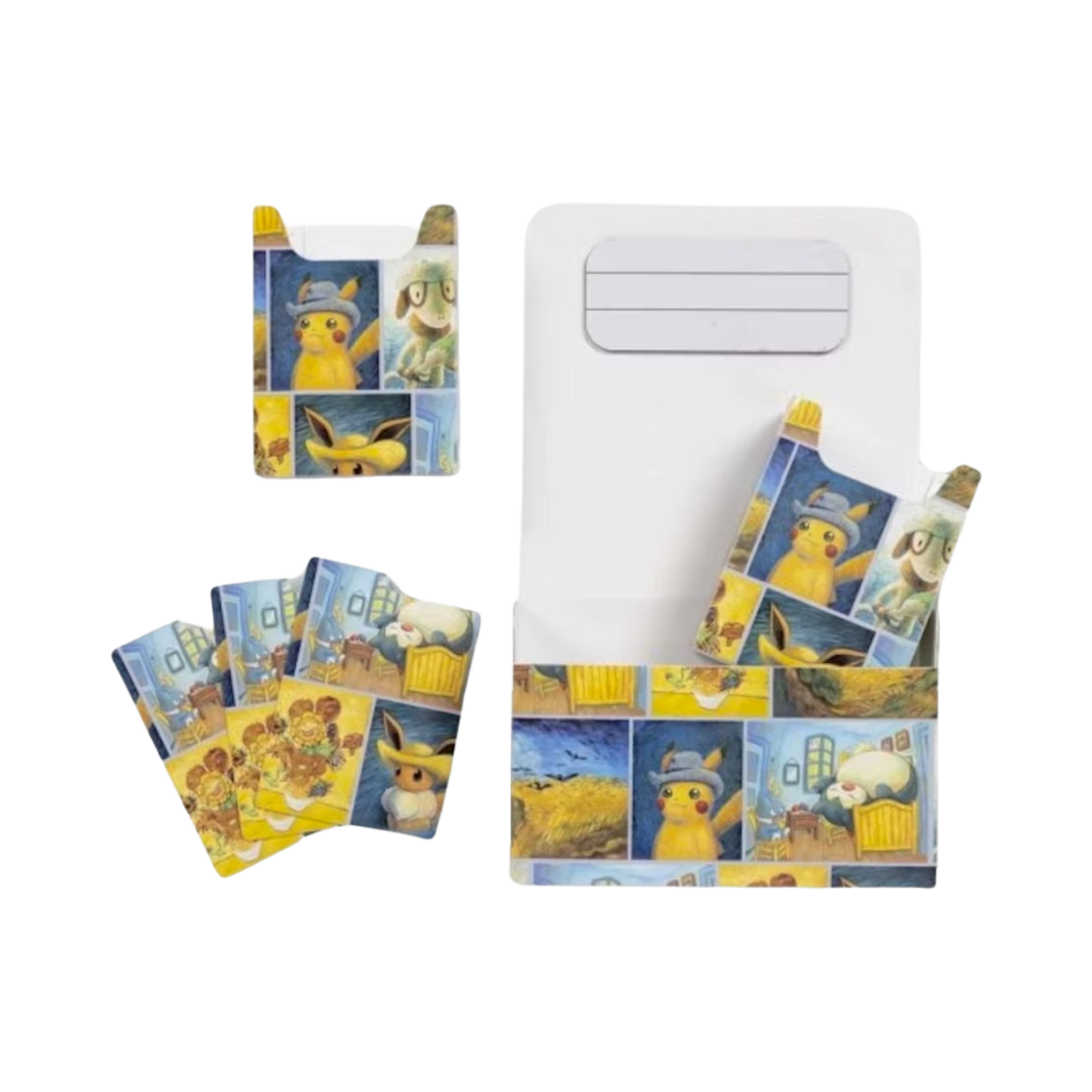 포켓몬 센터 x 반 고흐 뮤지엄 포켓몬 인스파이어드 바이 페인팅 더블 덱 박스(Pokemon Center x Van Gogh Museum Pokemon Inspired by Paintings Double Deck Box) - 2