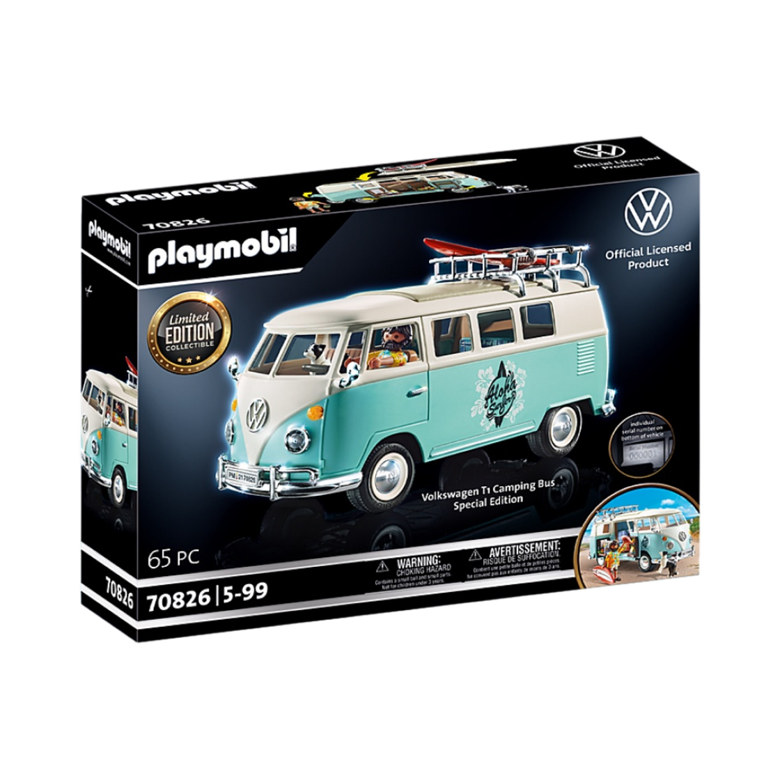 플레이모빌 폭스바겐 T1 캠핑 버스 - 스페셜 에디션(Playmobil Volkswagen T1 Camping Bus - Special Edition) - 2