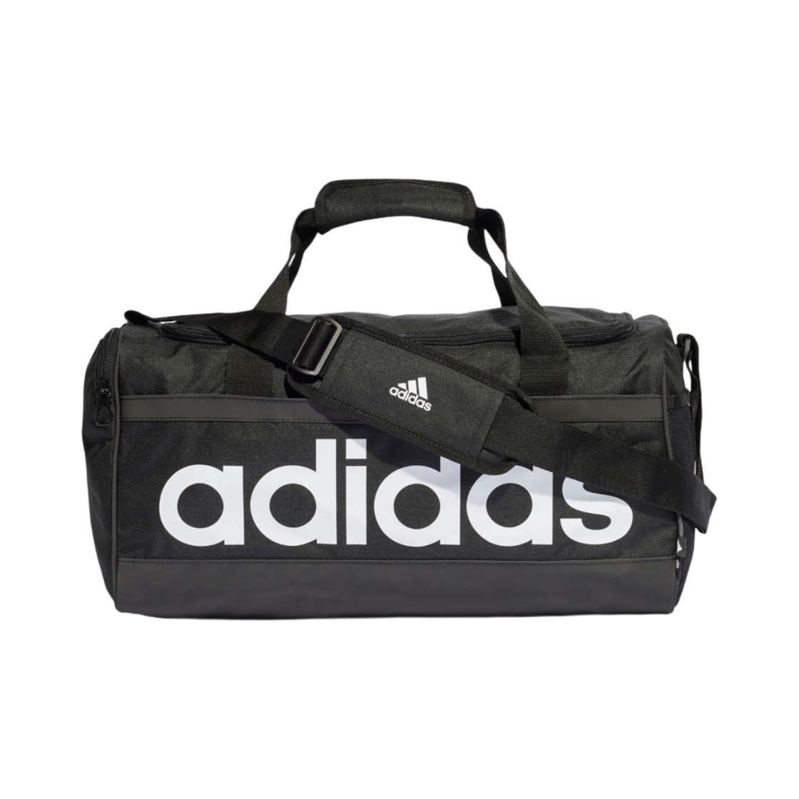 아디다스 에센셜 라이너 M 더플백 블랙(Adidas Essentials Linear M Duffel Bag Black)
