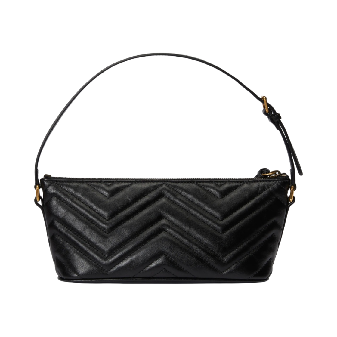 구찌 GG 마몽 숄더백 블랙(Gucci GG Marmont Shoulder Bag Black) - 2