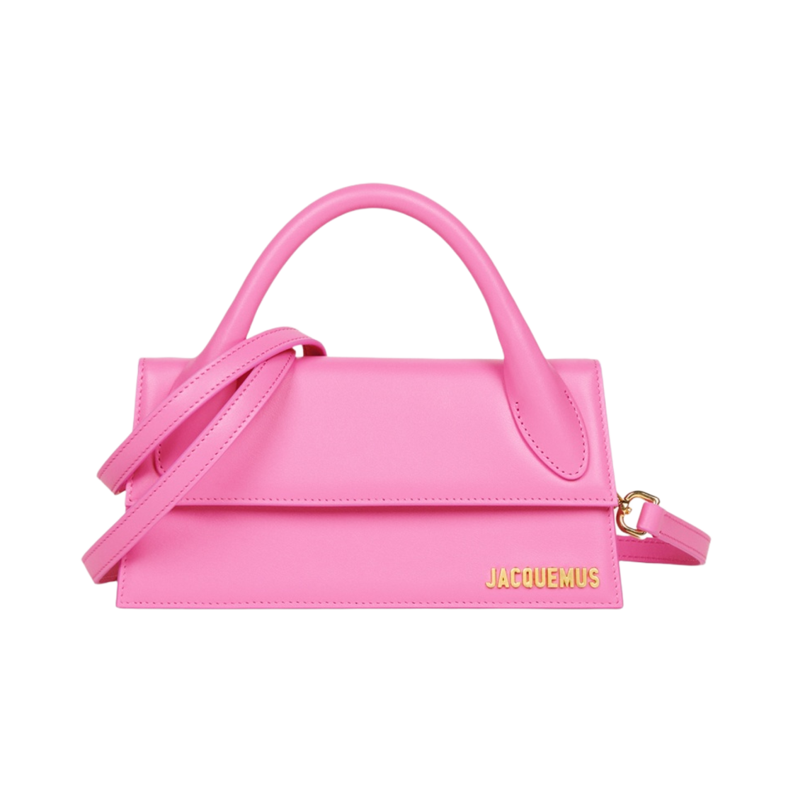 자크뮈스 르 치키토 롱 시그니쳐 핸드백 핑크(Jacquemus Le Chiquito Long Signature Handbag Pink) - 4