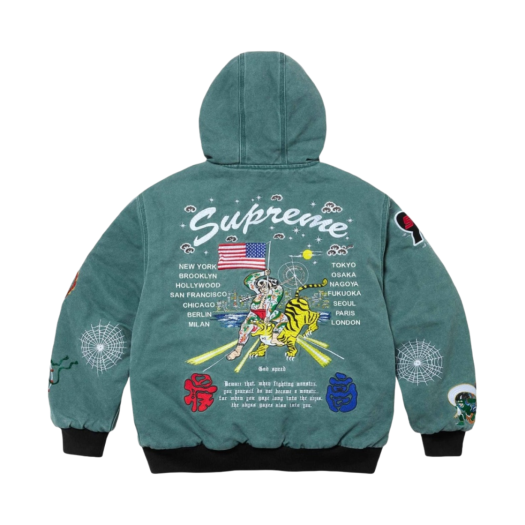 ジャケット・アウター Supreme Moleskin Work Jacket Camo Supreme Moleskin Work Jacket (FW23) - $228