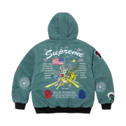 Supreme Aoi Hooded Work Jacket Teal - 24SS