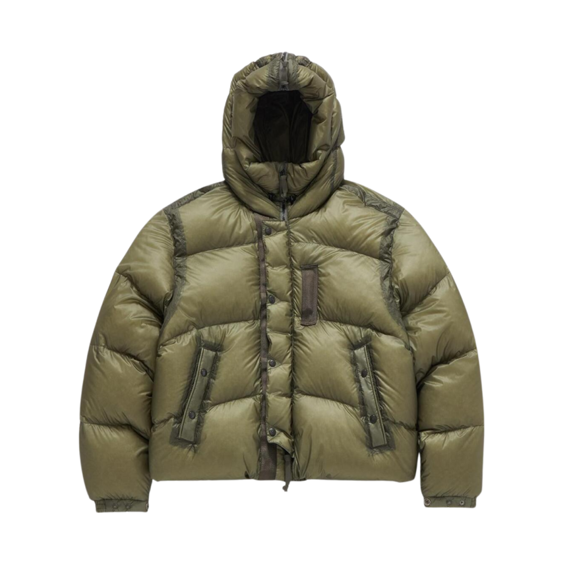 (W) 이스트로그 N2B 다운 점퍼 올리브((W) Eastlogue N2B Down Jumper Olive)