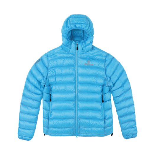KM4DDWJOY01BL Ostrya Torpid Hooded Down Jacket Estuary - 24FW