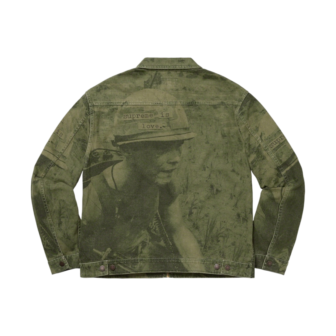 ジャケット・アウター Supreme Denim Chore Coat Olive XL Supreme