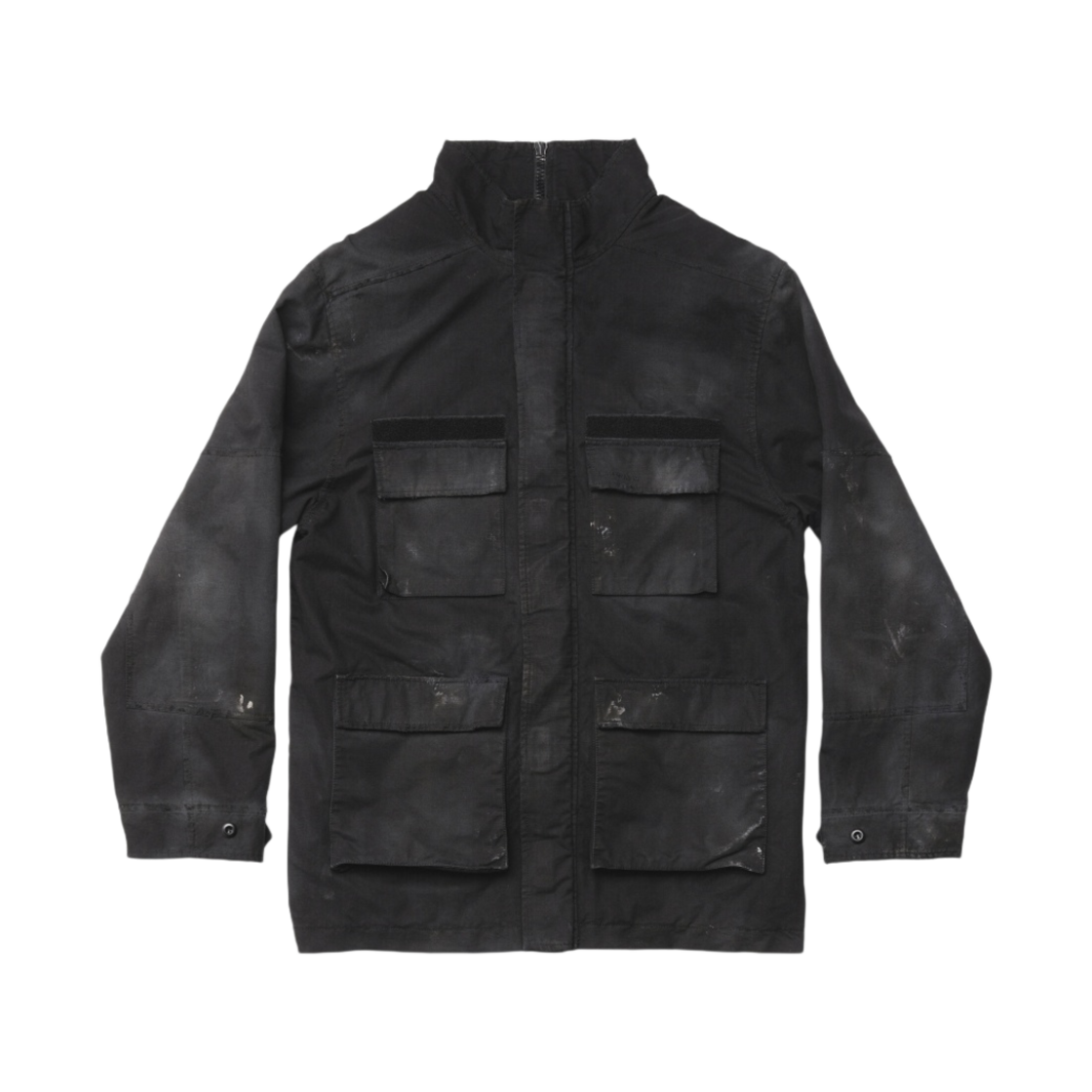 발렌시아가 더블 프론트 밀리터리 파카 블랙(Balenciaga Double Front Military Parka Black) - 1