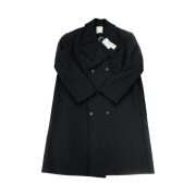 Undermycar Cura Maximum Oversized Double Coat Raven - 23FW
